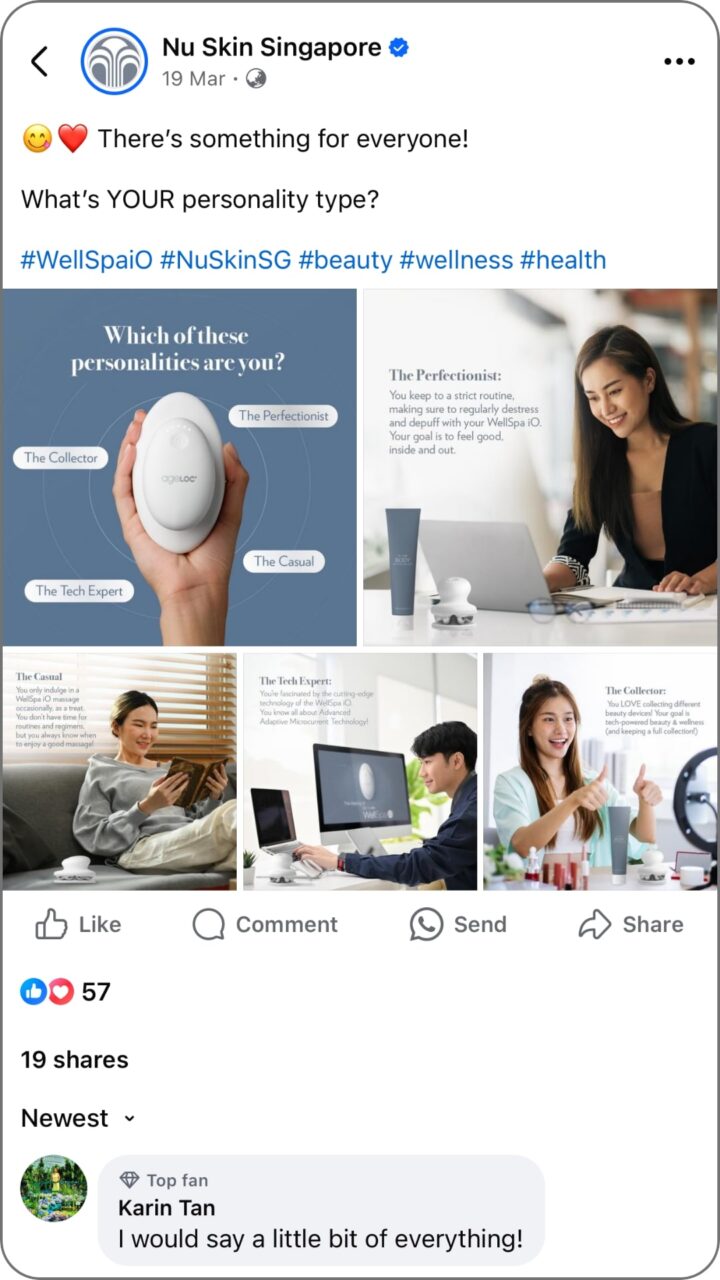 Nuskin Social Media Case Study