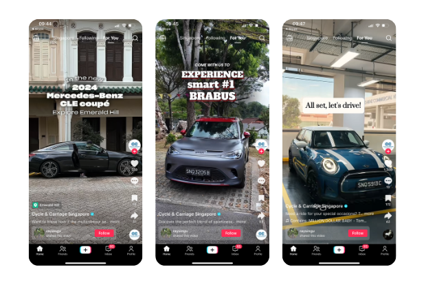 Cycle & Carriage TikTok Case Study