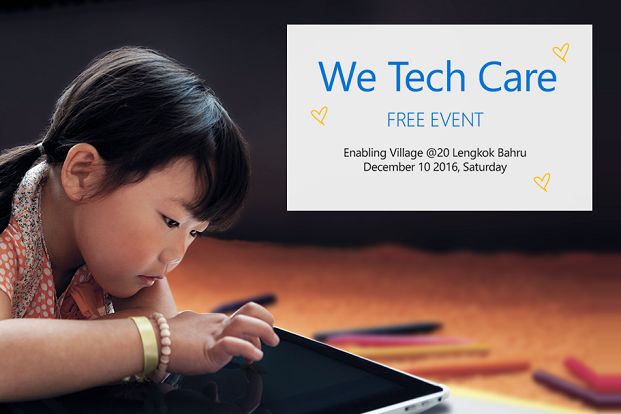 Campaign Brief & Execution for Microsoft We Tech Care event